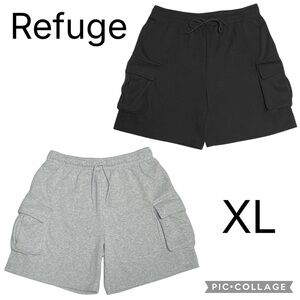 (2) Refuge Knit Cargo Shorts